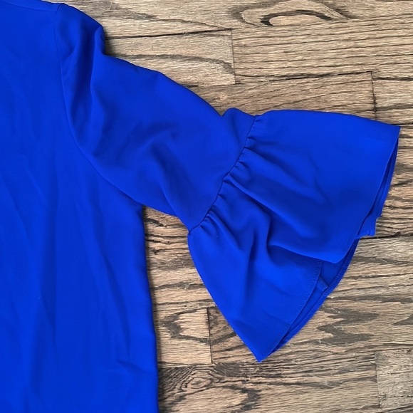 Gibson blue blouse size SMALL - Picture 3 of 7